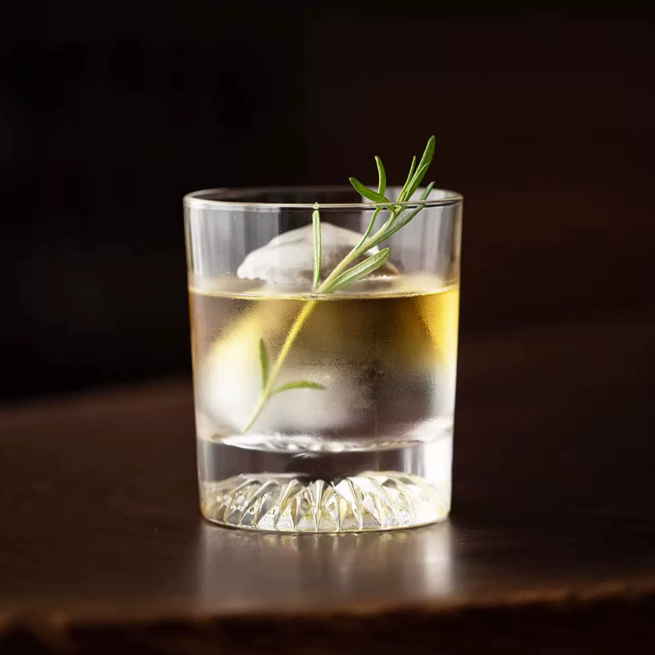 Whisky Glass Set of 6 | Glacier Wide-Bowl Japanese Tumblers