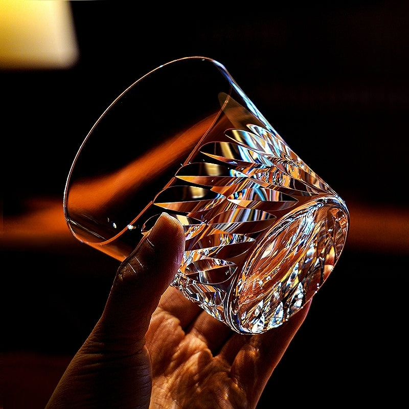 Whisky Glass Tenshi no Tsubasa – Edo Kiriko Angel Wing Crystal