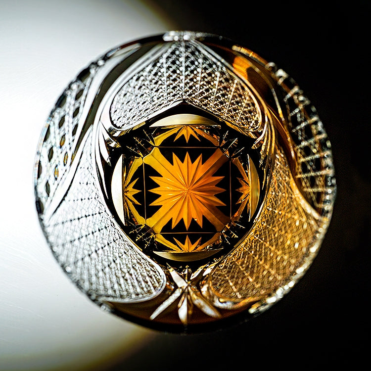 Whisky Glass Spade Serenity – Edo Kiriko Poker Series Crystal