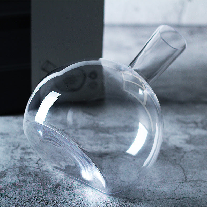 Wine Decanter Crystal Glass Sculptural Nude Art Decanter