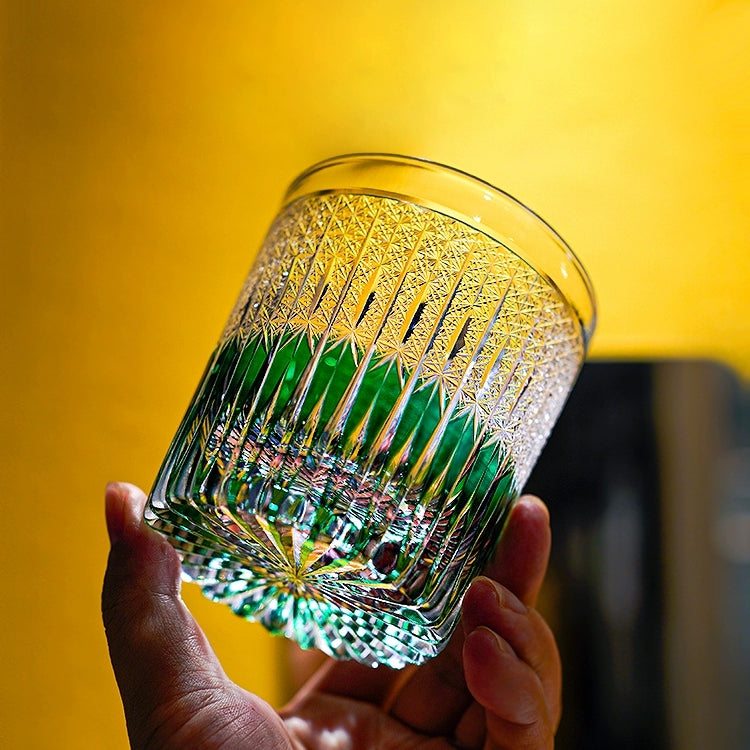 Whisky Glass Stellar Nexus – Edo Kiriko Handcrafted Crystal