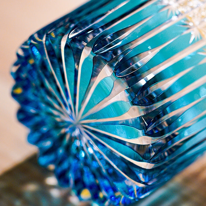 Whisky Glass Stellar Nexus – Edo Kiriko Handcrafted Crystal