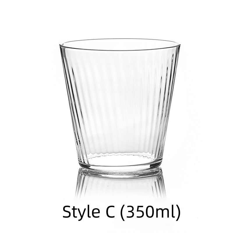 Japanese Whisky Glass | Wide Bowl Lead-Free Tasting Tumbler