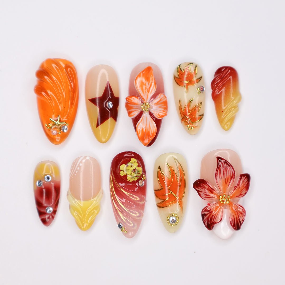 LN0020 Falling Leaves